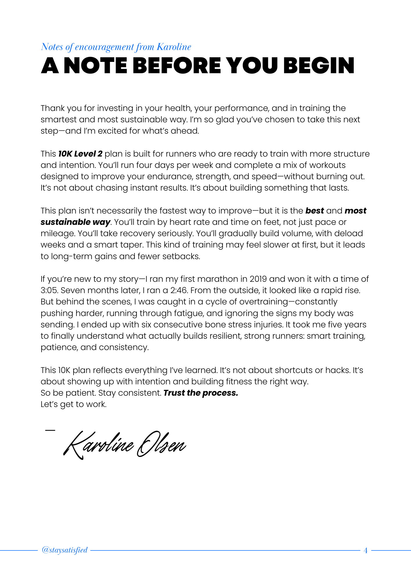 10K TRAINING PLAN LEVEL 2