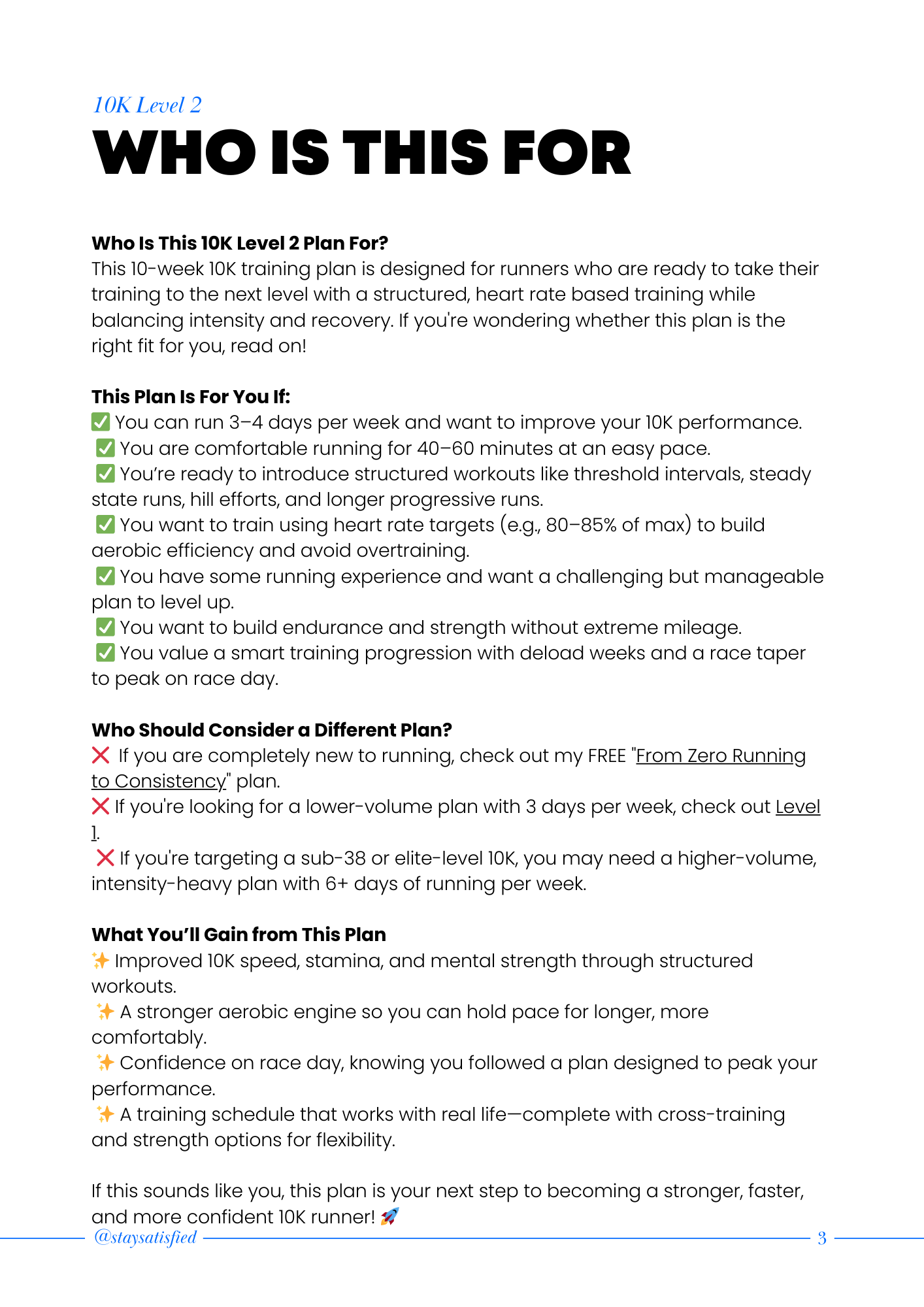 10K TRAINING PLAN LEVEL 2