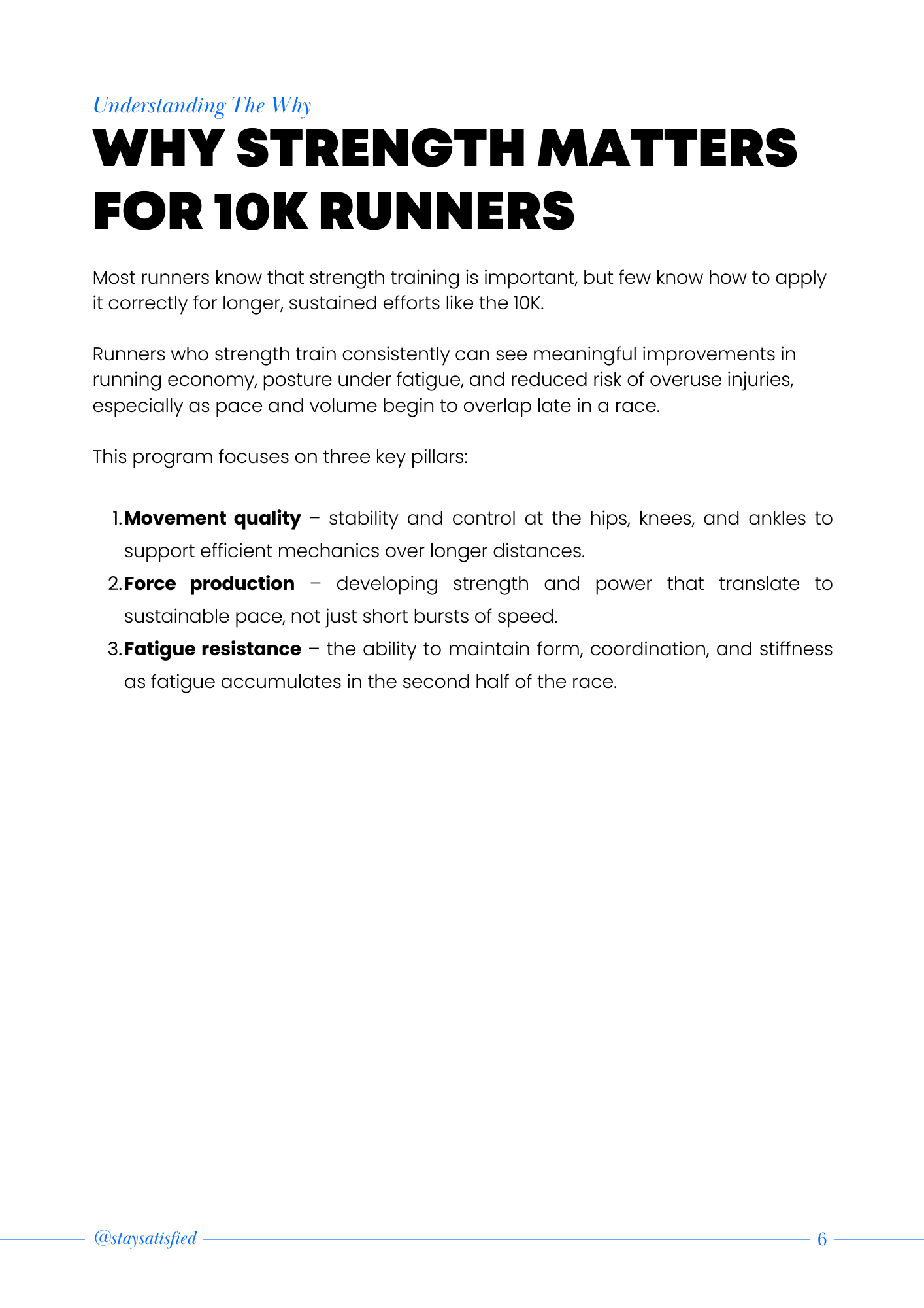 10K STRENGTH PROGRAM