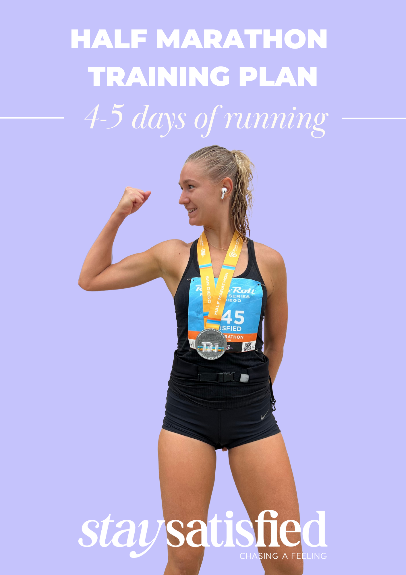 HALF MARATHON TRAINING PLAN LEVEL 2