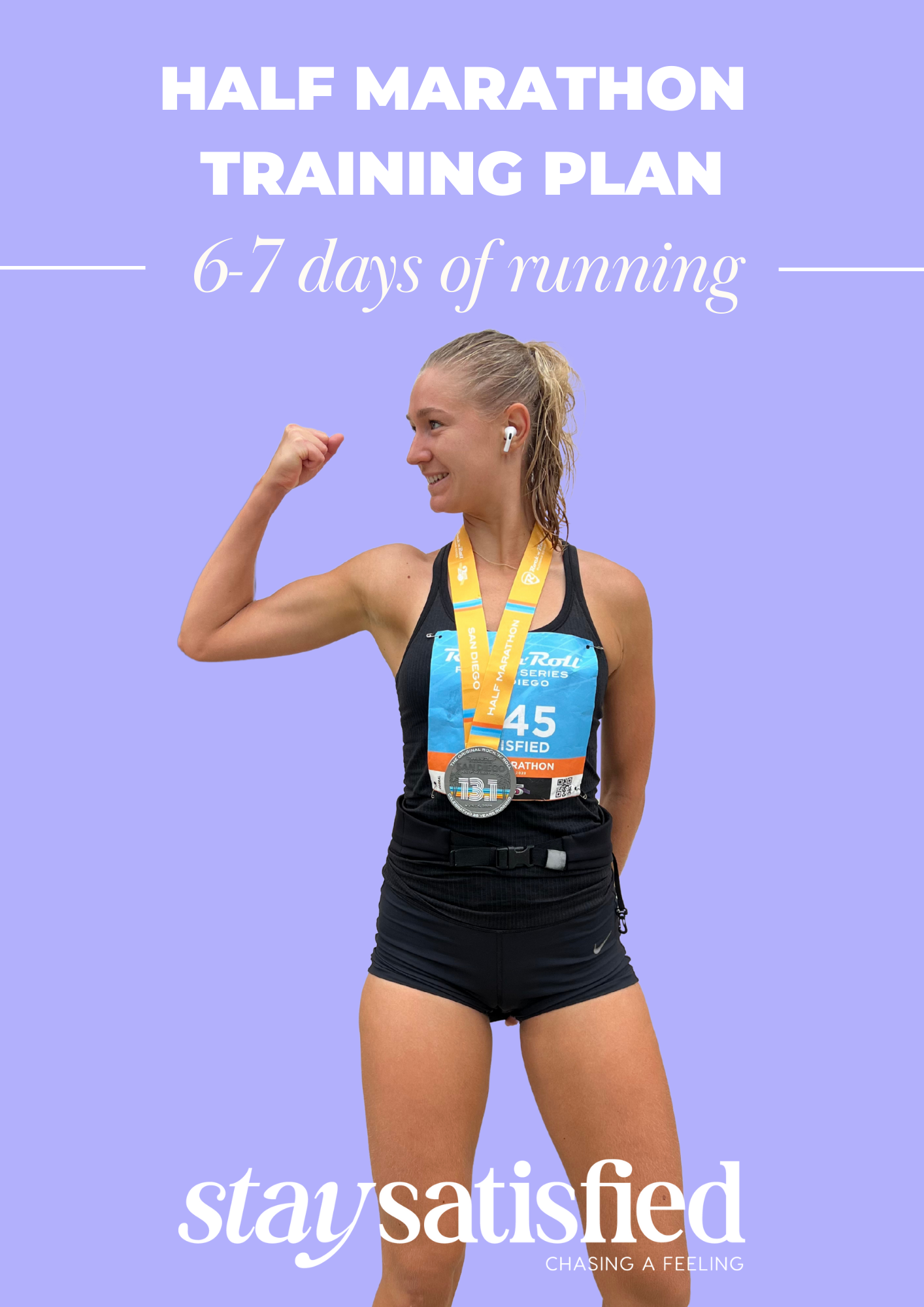 HALF MARATHON TRAINING PLAN LEVEL 3