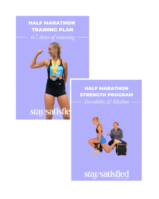 HALF MARATHON TRAINING PLAN LEVEL 3 + STRENGTH PROGRAM