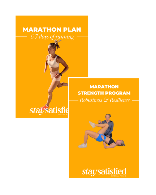 MARATHON TRAINING PLAN LEVEL 4 + STRENGTH PROGRAM
