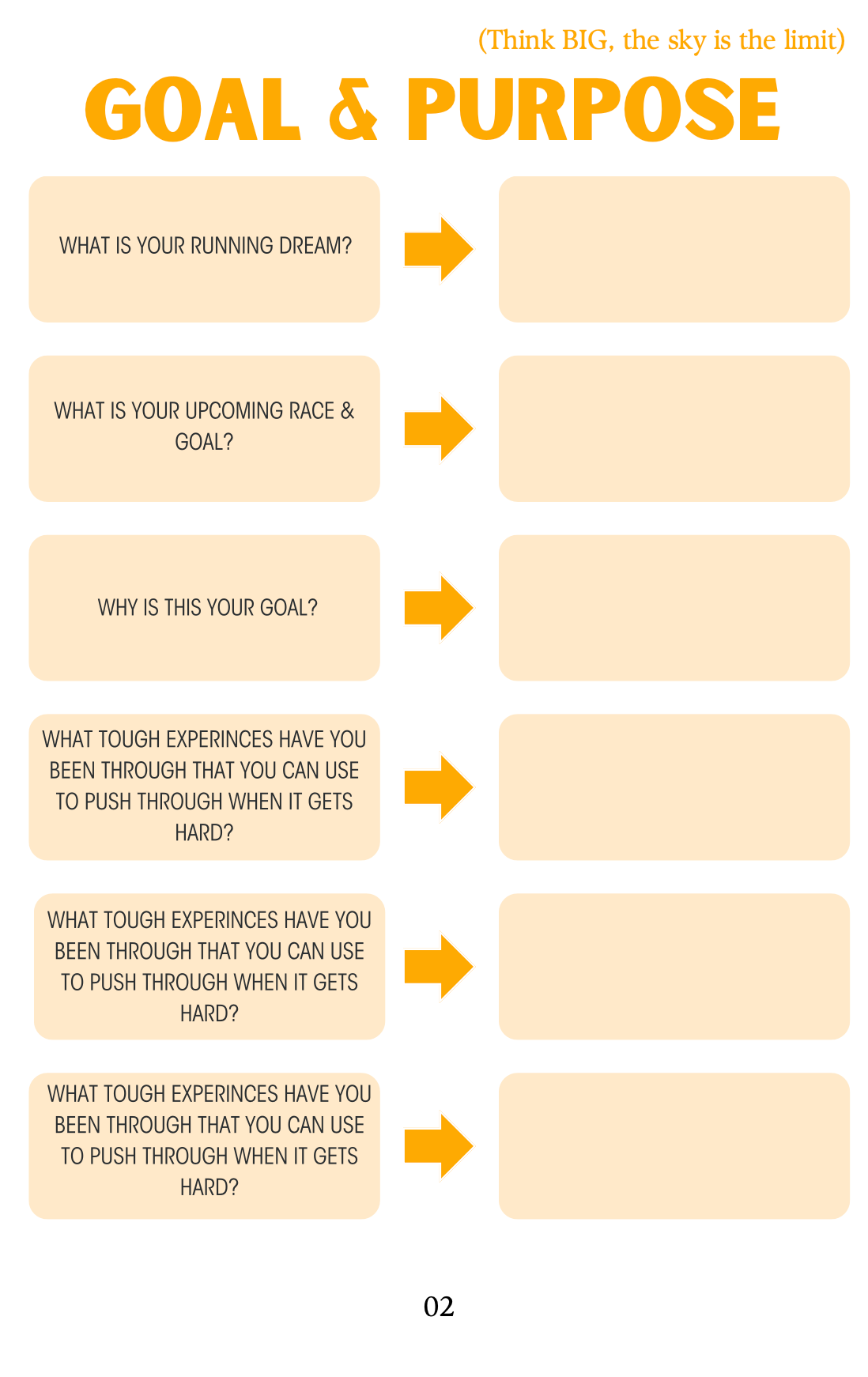 LEVEL 2 Marathon Training Plan