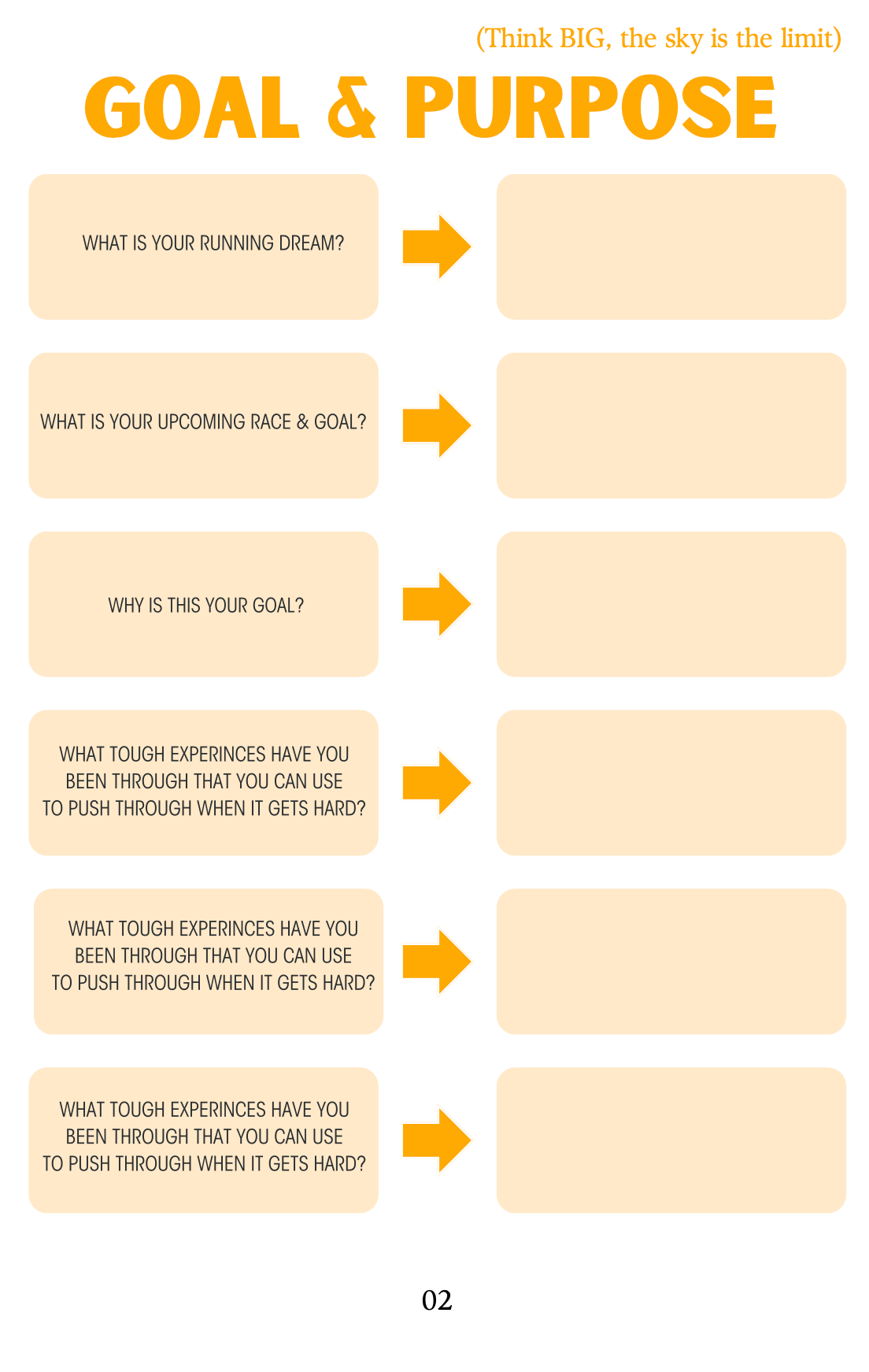 LEVEL 3 Marathon Training Plan