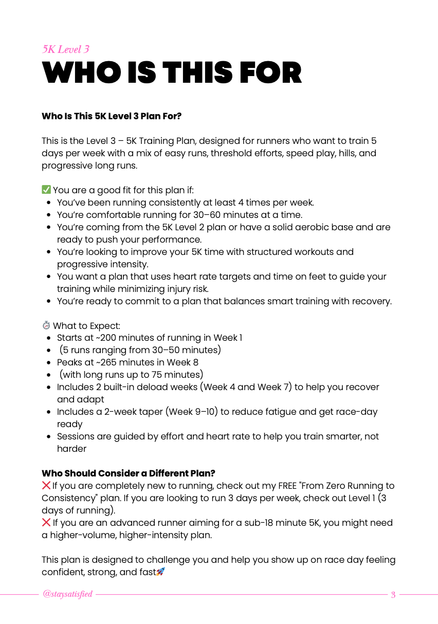 Hormone-Aware 5K Running Plan L3
