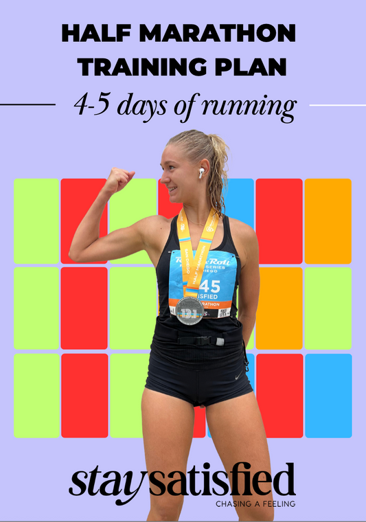 Hormone-Aware HALF MARATHON Running Plan L2