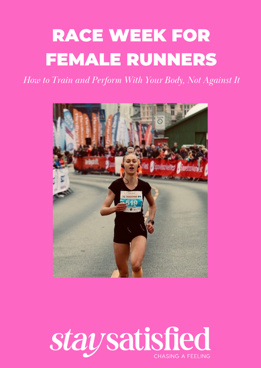 Female Guide: Race Week for Female Runners
